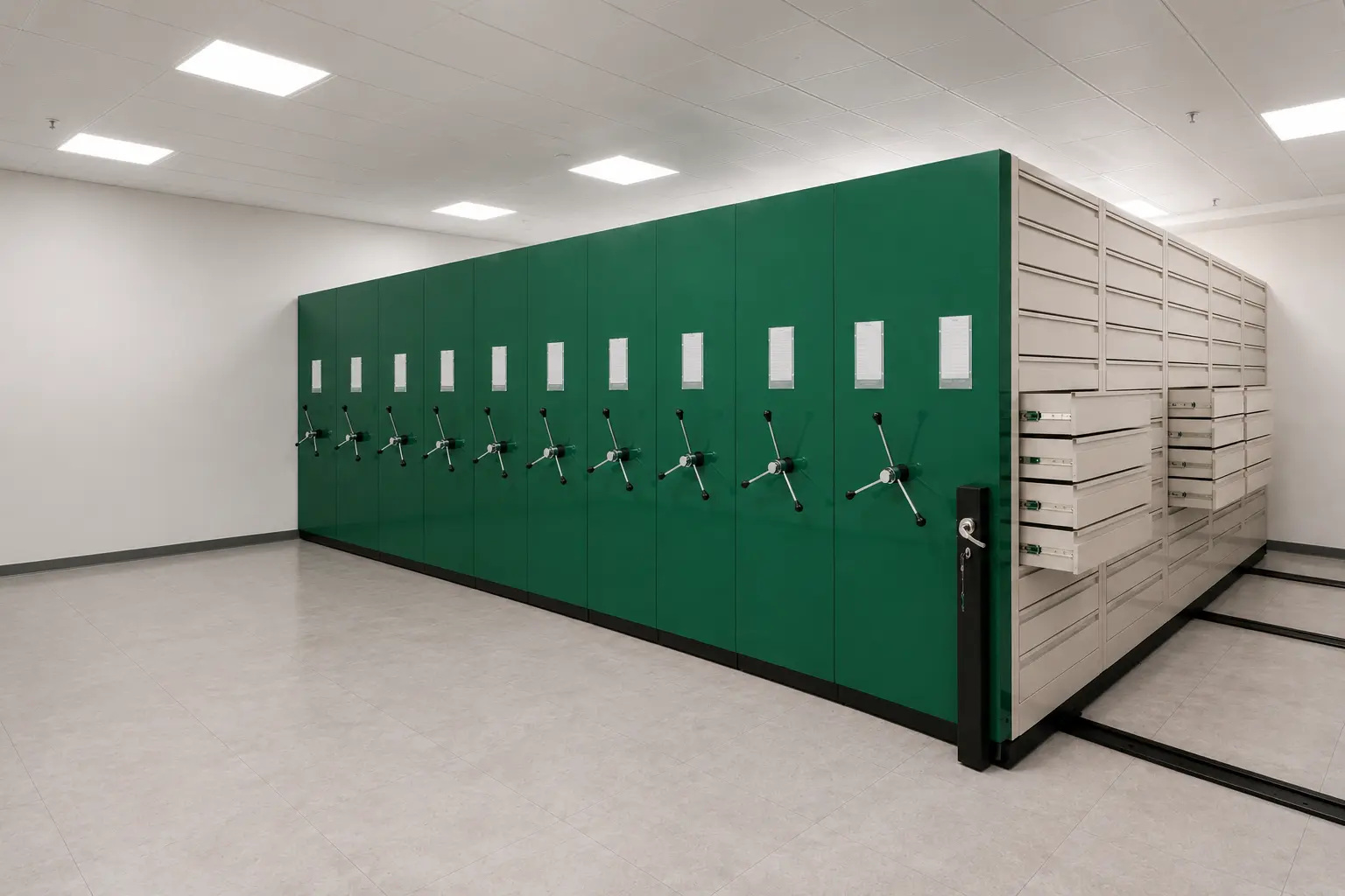 Archive Filing and Mobile Compactor Storage by Space Planners India