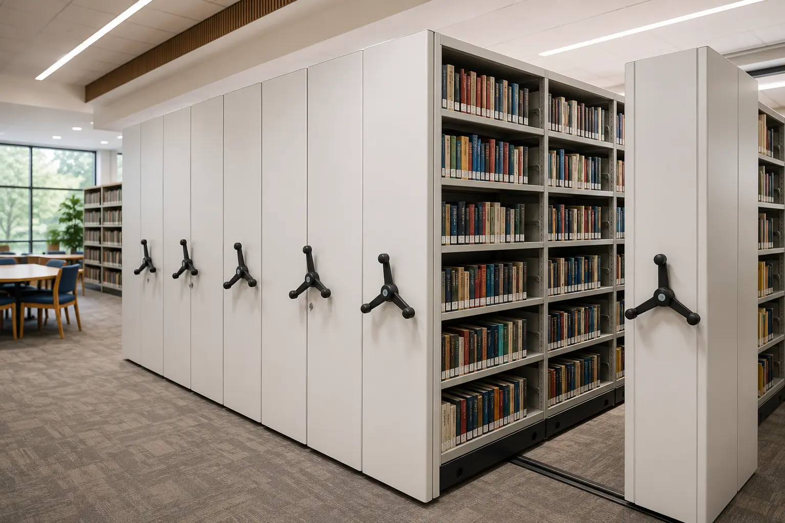 Mobile Compactor Storage System for India's Leading Engineering Institute's Library case study